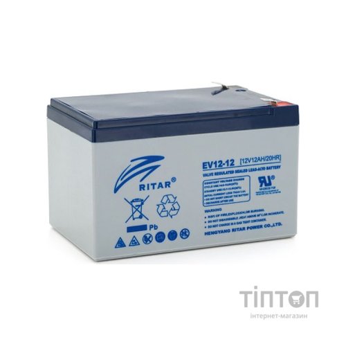 Батарея до ДБЖ Ritar EV12-12, 12V 12Ah (EV12-12)