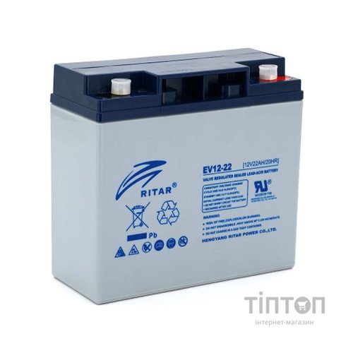 Батарея до ДБЖ Ritar EV12-22, 12V 22Ah (EV12-22)