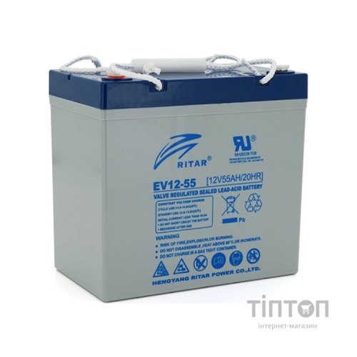 Батарея до ДБЖ Ritar EV12-55, 12V 55Ah (EV12-55)