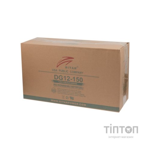 Батарея до ДБЖ Ritar GEL DG12-150, 12V-150Ah (DG12-150)