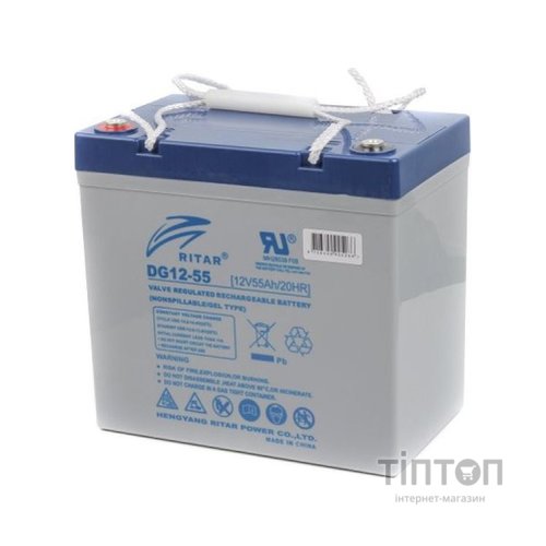 Батарея до ДБЖ Ritar GEL DG12-55 12V-55Ah (DG12-55)
