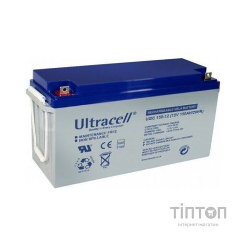 Батарея до ДБЖ Ultracell 12V-150Ah, GEL (UCG150-12)