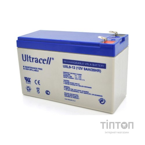 Батарея до ДБЖ Ultracell 12V-9Ah, AGM (UXL9-12)