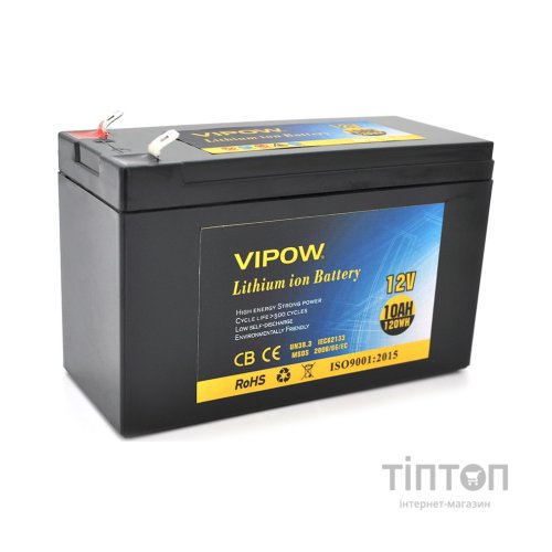 Батарея до ДБЖ Vipow 12V - 10Ah Li-ion (VP-12100LI)