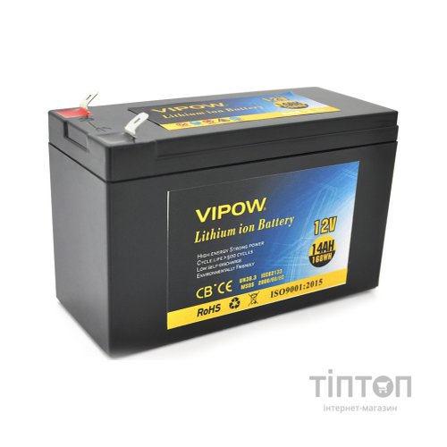Батарея до ДБЖ Vipow 12V - 14Ah Li-ion (VP-12140LI)