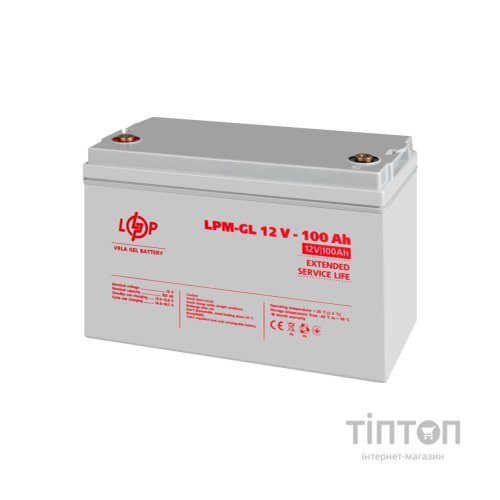 Батарея до ПБЖ LogicPower LPM-GL 12В 100Ач (3871)