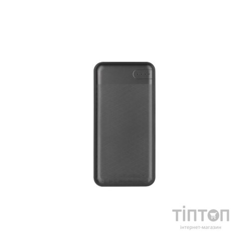 Батарея універсальна 2E 20000mAh, DC 5V, 2.1A, Type-C, MicroUSB, USB-А, black (2E-PB2004-BLACK)
