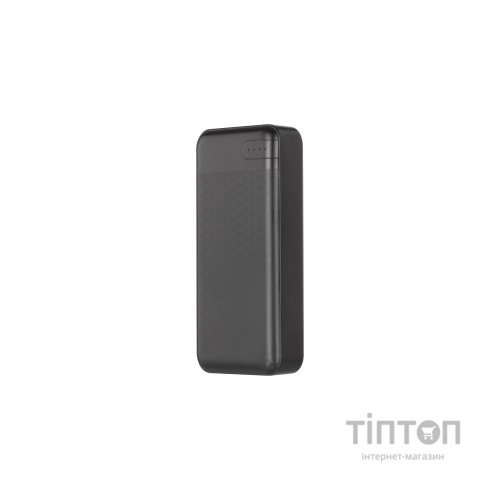 Батарея універсальна 2E 20000mAh, DC 5V, 2.1A, Type-C, MicroUSB, USB-А, black (2E-PB2004-BLACK)