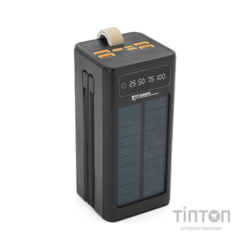 Батарея універсальна 7GO 50000mAh PD/22.5 Solar Black (GPW-01 / 45006)