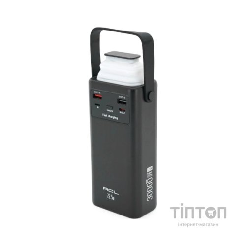 Батарея універсальна ACL 30000mAh, 22.5W, USB/Micro/Type-C/Lighting, Flashlight (PW-112)