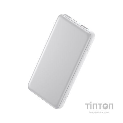 Батарея універсальна Anker 10000mAh 22.5W Built-In USB-C Cable White (A110DH21)