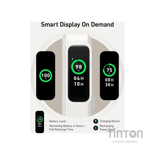Батарея універсальна Anker 10000mAh MagGo Qi2/15W, PD, 27W, USB-C, white (A1654G21)