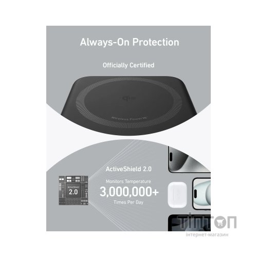 Батарея універсальна Anker 10000mAh MagGo Qi2/15W + USB-C PD 27W Black (A1654G11)