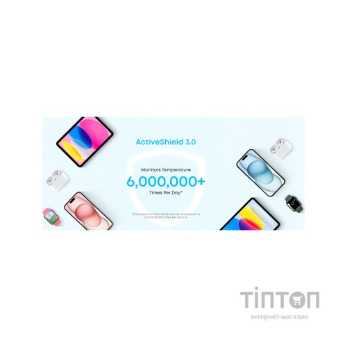 Батарея універсальна Anker 20000mAh 22.5W Built-In USB-C Cable Black (A110EH11)