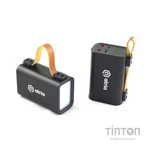 Батарея універсальна Atria 30000mAh, 130W, USB-C laptop/phone (WPD-130)