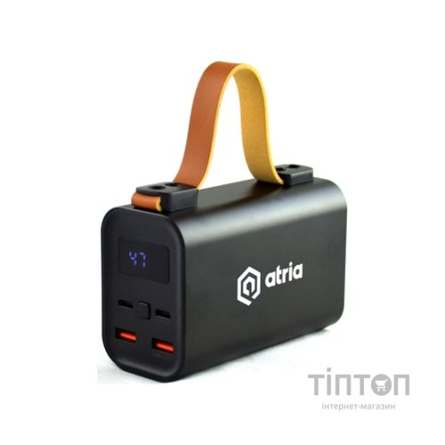 Батарея універсальна Atria 30000mAh, 130W, USB-C laptop/phone (WPD-130)