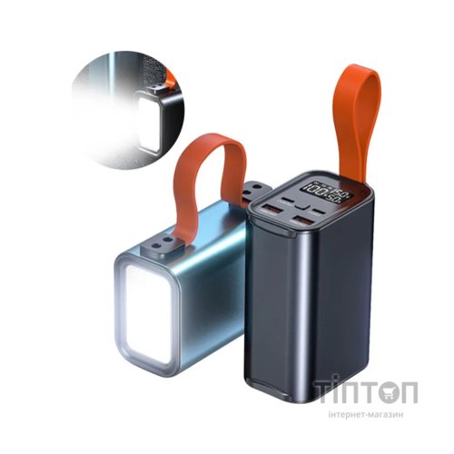 Батарея універсальна Atria 60000mAh, 100W, PD2.0, QC (WPD-101)