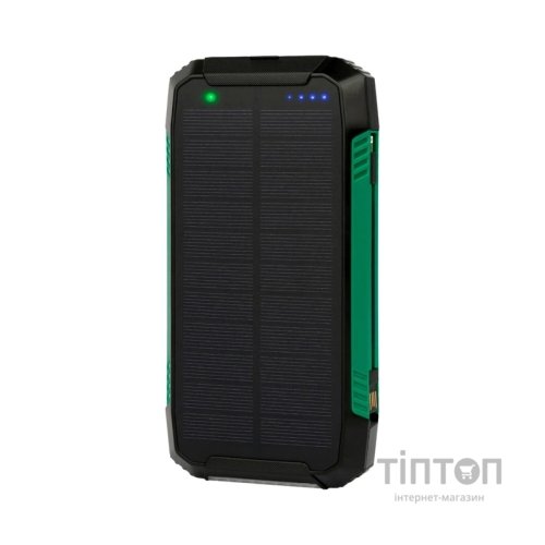 Батарея універсальна AURA NRG-30SE ARM SOLAR 30000mAh Wireless charging Green (PBANRG30SEG)