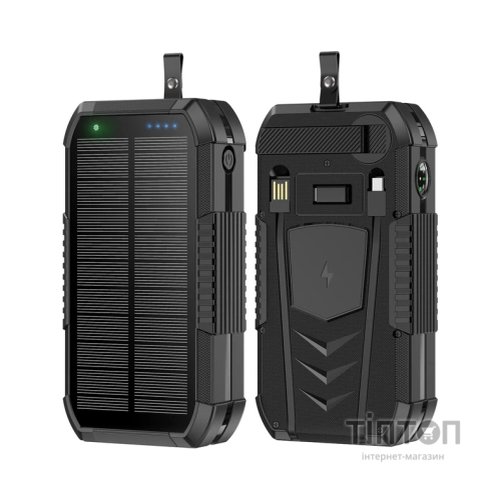 Батарея універсальна AURA NRG-40SE ARM SOLAR 40000mAh Wireless Dynamo charging Black (PBANRG40SEB)