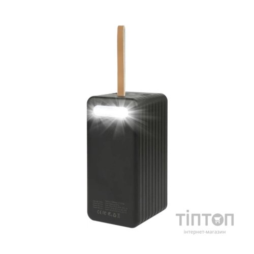 Батарея універсальна AURA NRG-P100 100000mAh 22.5W Black (PBANRG-P100B)