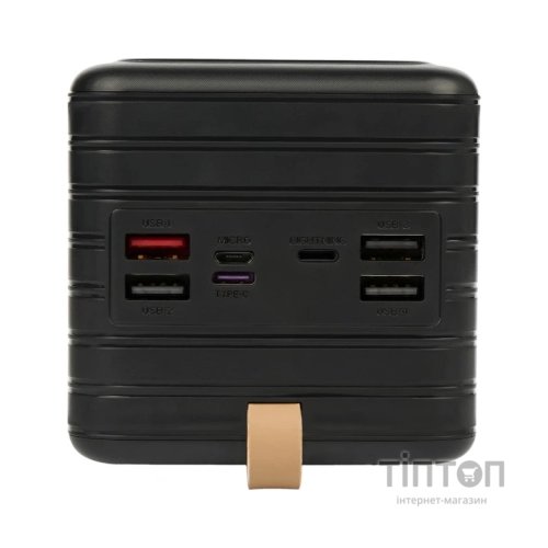Батарея універсальна AURA NRG-P80 80000mAh 22.5W Black (PBANRG-P80B)