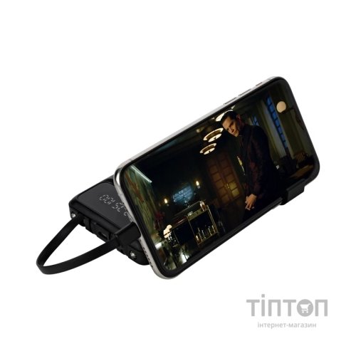 Батарея універсальна AURA NRG10 10000 mAh Black (PBANRG10B)