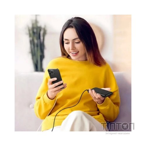 Батарея універсальна AWEI 10000mAh P20K, 12W, Black (6954284009744)