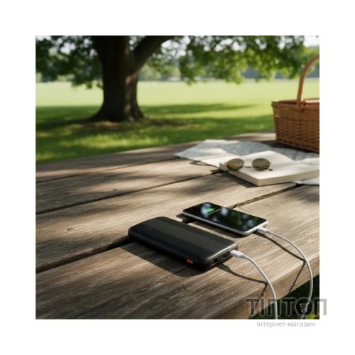 Батарея універсальна AWEI 10000mAh P20K, 12W, Black (6954284009744)