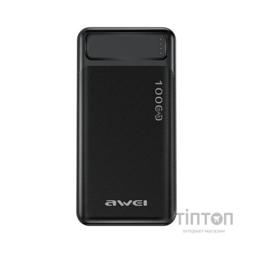 Батарея універсальна AWEI 10000mAh P5K, 10W, Black (6954284094009)
