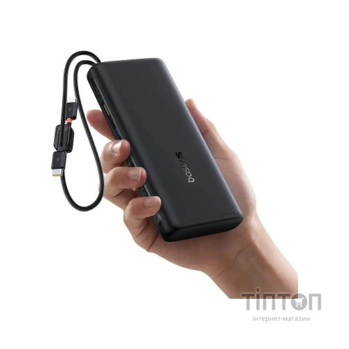Батарея універсальна Baseus 25000mAh EnerFill FC41 145W, PD/3.1, QC/4.0, Black (E0028H01)