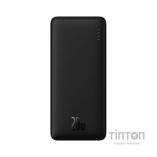 Батарея універсальна Baseus Airpow 20000mAh 20W PD/3.0, QC/3.0, black (P10022804113-00)