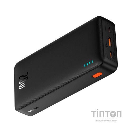 Батарея універсальна Baseus Airpow 20000mAh 20W PD/3.0, QC/3.0, black (P10022804113-00)