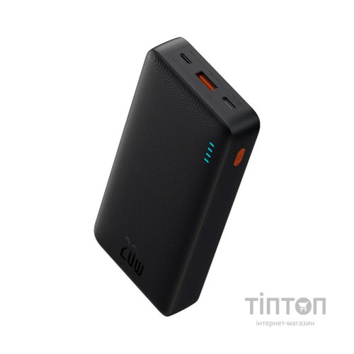 Батарея універсальна Baseus Airpow 20000mAh 20W PD/3.0, QC/3.0, black (P10022804113-00)