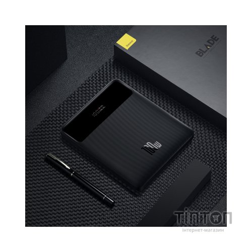 Батарея універсальна Baseus Blade 20000mAh 100W, PD/3.0, QC/4.0, SCP, FCP, Black (PPDGL-01)