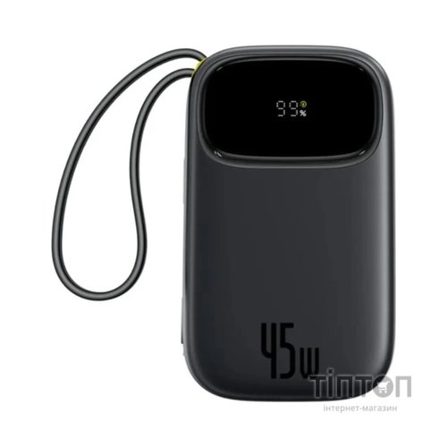 Батарея універсальна Baseus EnerFill FC31 Qpow 3 20000mAh 45W PD/3.0 QC/4.0 Black (E0028D00)