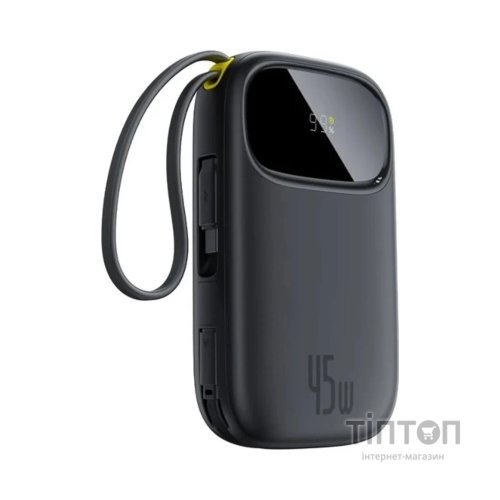 Батарея універсальна Baseus EnerFill FC31 Qpow 3 20000mAh 45W PD/3.0 QC/4.0 Black (E0028D00)