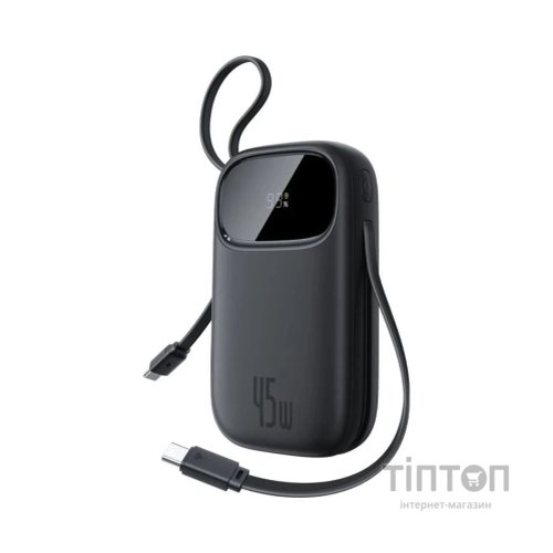 Батарея універсальна Baseus EnerFill FC31 Qpow 3 20000mAh 45W PD/3.0 QC/4.0 Black (E0028D00)