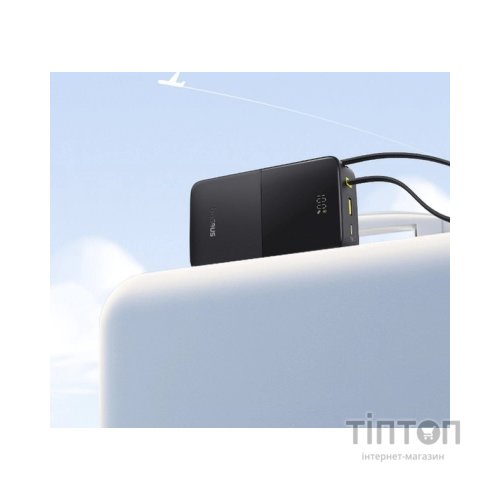 Батарея універсальна Baseus EnerFill FC51 Bipow2 Pro 20000mAh 22,5W build-in cable USB-C black (E0027701)