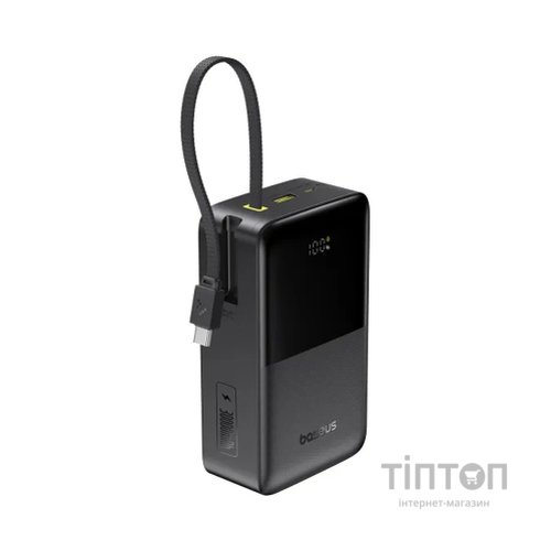 Батарея універсальна Baseus EnerFill FC51 Bipow2 Pro 30000mAh 22,5W build cab.USB-C black (E0028100)