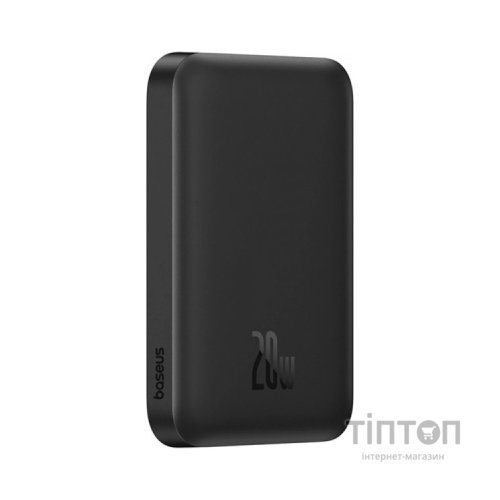 Батарея універсальна Baseus Magnetic Wireless Mini Air 6000mAh 20W PD, QC, Qi-15W, Black (P10059002113-00)