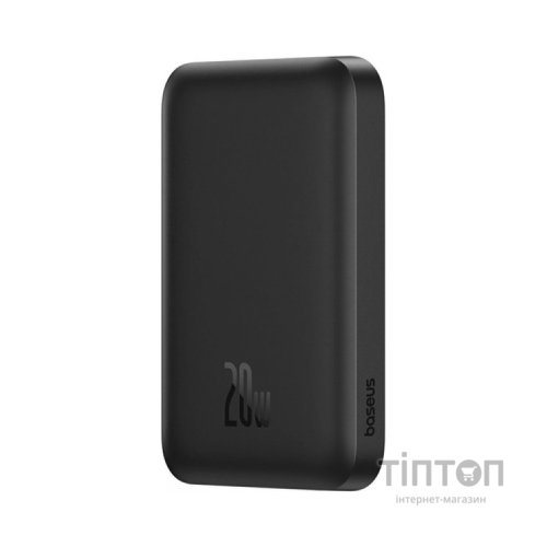 Батарея універсальна Baseus Magnetic Wireless Mini Air 6000mAh 20W PD, QC, Qi-15W, Black (P10059002113-00)