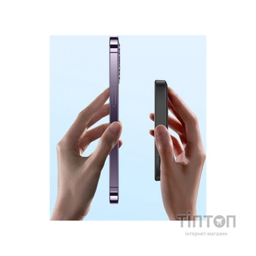 Батарея універсальна Baseus Magnetic Wireless Mini Air 6000mAh 20W PD, QC, Qi-15W, Black (P10059002113-00)