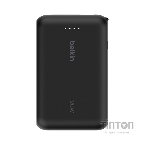 Батарея універсальна Belkin 10000mAh, 20W, USB-C, Black (BPB021HQBK)