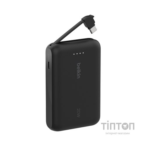 Батарея універсальна Belkin 10000mAh, 20W, USB-C, Black (BPB021HQBK)