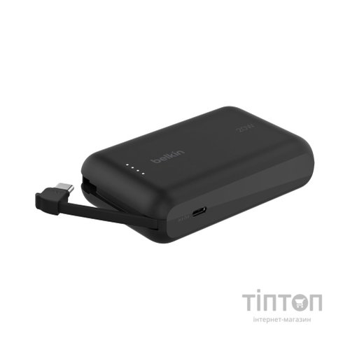 Батарея універсальна Belkin 10000mAh, 20W, USB-C, Black (BPB021HQBK)