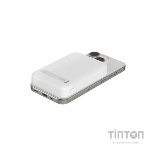Батарея універсальна Belkin 10000mAh MagSafe Wireless Qi2 White (BPD008BTWH)