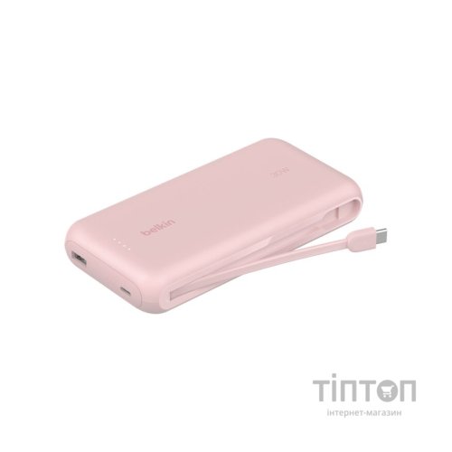Батарея універсальна Belkin 20000mAh, 30W USB-C Pink (BPB024HQPK)