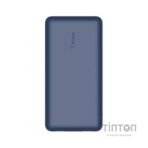 Батарея універсальна Belkin 20000mAh, USB-C, USB-C, 2*USB-A, 3A, Blue (BPB012BTBL)