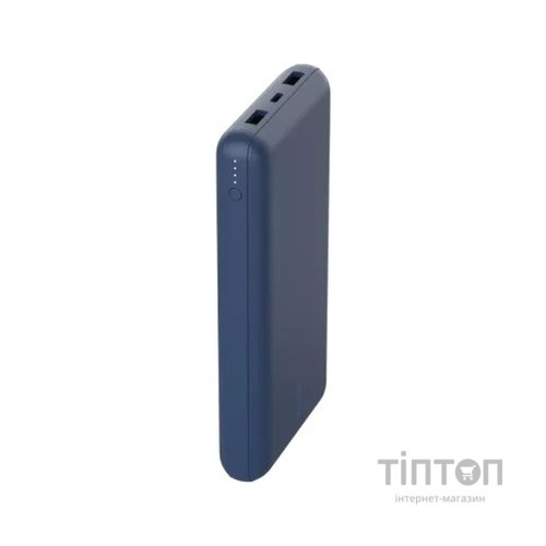 Батарея універсальна Belkin 20000mAh, USB-C, USB-C, 2*USB-A, 3A, Blue (BPB012BTBL)