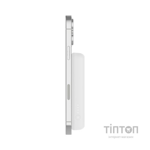 Батарея універсальна Belkin 5000mAh MagSafe Wireless White (BPD004BTWT)